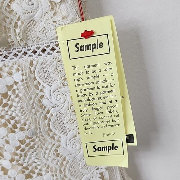 NWT Free People Sample Lace XS Dress - Picture 6 of 9
